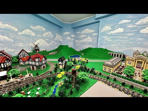 Bau einer Lego Stadt live