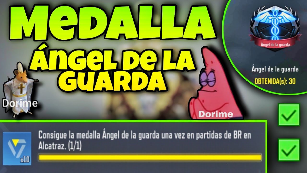 Consigue La Medalla ÁNGEL DE LA GUARDA [COD Mobile]