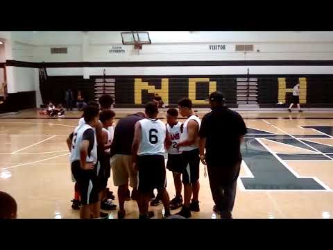 Btm 1st half Georgia titans #aau 7th grade