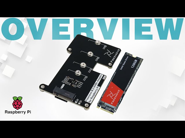 Vídeo relacionado con Freenove M.2 NVMe Adapter V2 for Raspberry Pi 5 (Without SSD), M.2 Hat Add-on Board, Solid State Drive Size 2230 2242 2260 2280, PCIe 2.0/3.0, MAX Speed 1231 MB/s