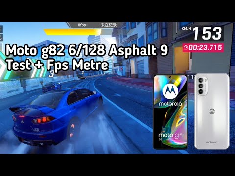 Moto g82 6/128 Asphalt 9 fps test + fps metre