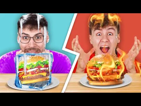 ULTRA HEISS 🔥 oder ULTRA KALT 🥶 ESSEN?!