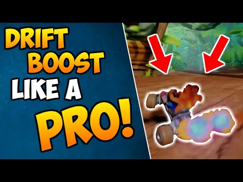 CTR How To Drift Boost & EASY DRIFTING TIPS! (CTR Nitro Fueled Tips #7)