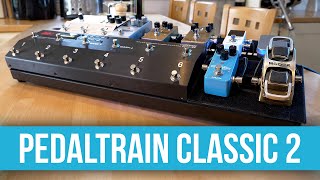 Video thumbnail for Pedaltrain Classic 2 Pedalboard Build by A Rocket Complex