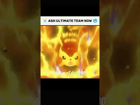 Ash All Strongest Pokemon😈ll #shorts #pokemon #status #amv#amvanime #amvedit