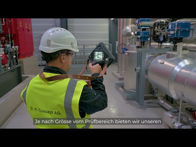 Virtuelle Leckageprüfung - ein Praxisvideo von D. A. Concept AG