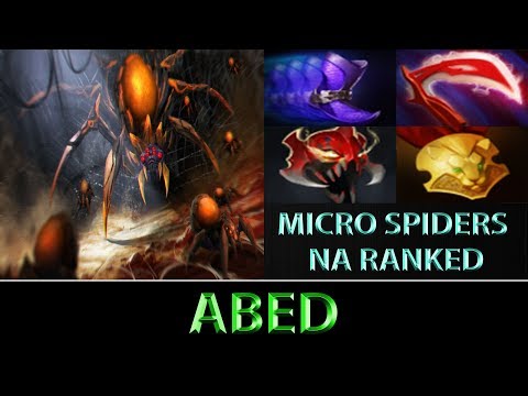 Abed [Broodmother] Godlike Micro Spiders A-GOD ► Dota 2 7.06f