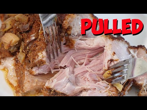 How to make the BEST and EASIEST slow cooker PULLED pork