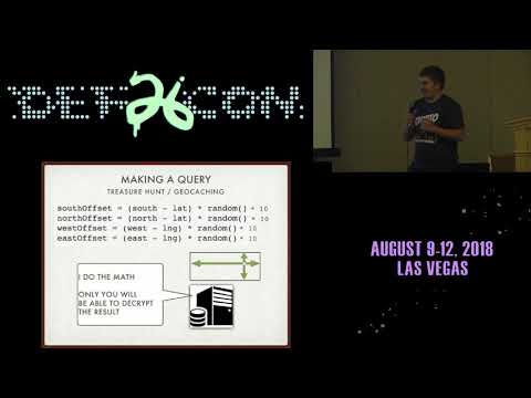 DEF CON 26 CRYPTO AND PRIVACY VILLAGE - Nicholas Doiron - Geolocation and Homomorphic Encryption
