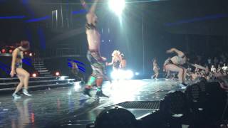 Video of Britney Spears falling during Vegas concert.  So glad it was not a bad fall.  Great concert