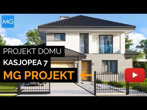 Projekt domu Kasjopea 7 MG Projekt- 175,95 m2