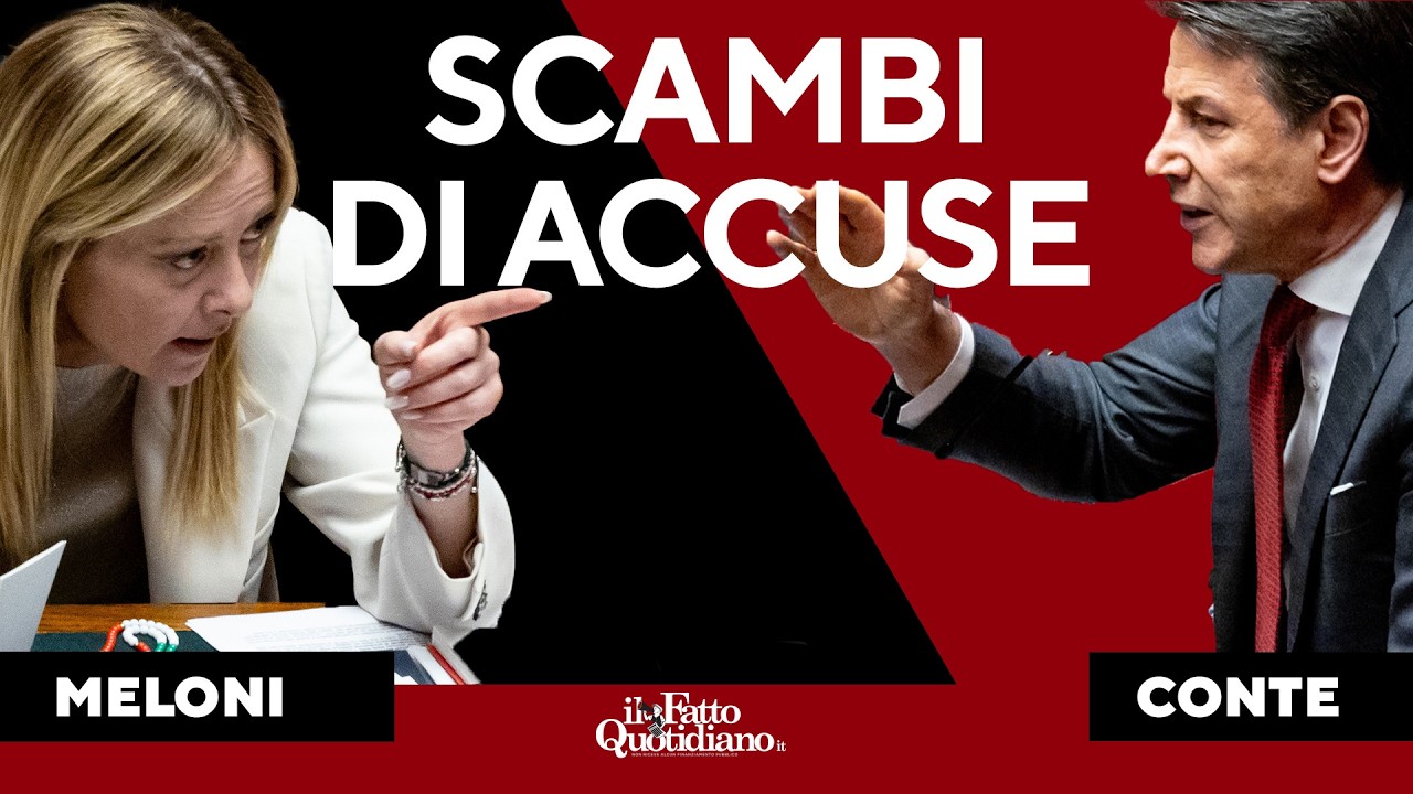 Scontro Meloni-Conte: “Priva di scrupoli, paragona un drone al silenzio complice di un genocidio”