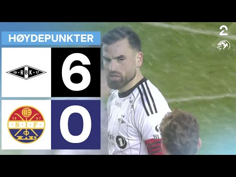 Rosenborg 6 - 0 Strømsgodset - Høydepunkter