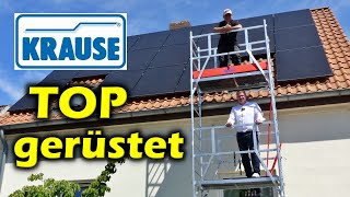 Ich habe mir ein KRAUSE ClimTec Roll Gerüst gekauft. Super leicht und schnell aufgebaut. #gerüst