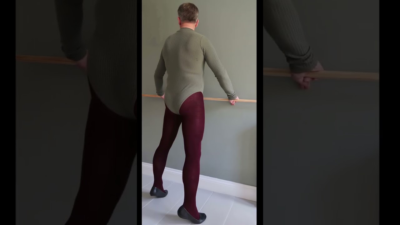 F&F 100 denier cotton soft opaque burgundy tights from Tesco for dance.