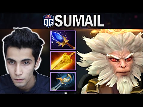 OG.SUMAIL MONKEY KING VS HELLRAISERS IN ESL - DOTA 2 7.25 GAMEPLAY