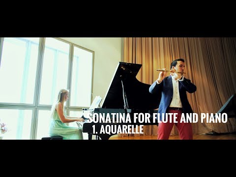 James Rae - Sonatina for Flute and Piano - 1. Aquarelle
