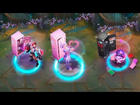 NEW SKINS: Heartache & Heartthrob Vi, Caitlyn & Amumu - League of Legends
