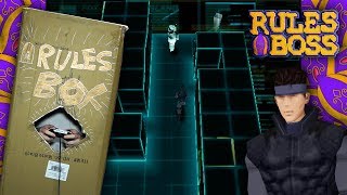 "CARDBOARD BOX" METAL GEAR SOLID CHALLENGE! | Rules Boss