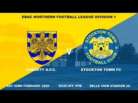 Consett AFC v Stockton Town- 19/20