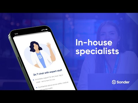 Sonder's in-house specialists