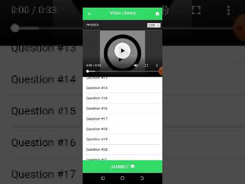 Jamb CBT video solution and explanation to Jamb past questions