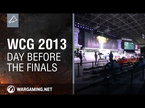 WCG 2013. Day before the finals