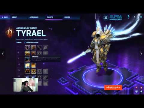 Hero Highlight - Tyrael - Heroes of the Storm Alpha