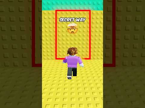 Secret Way In Troll Tower 😱 #roblox