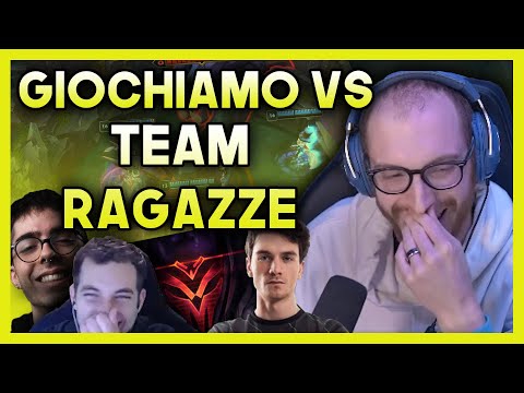 GIOCHIAMO VS UN TEAM DI SOLO RAGAZZE E...