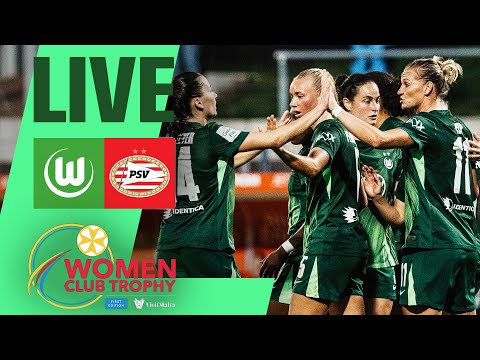 RE-LIVE | VfL Wolfsburg - PSV Eindhoven | VisitMalta Women Club Trophy 🏆 | Matchday 1