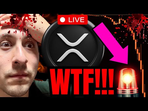 XRP CRYPTO CRASHING LIVE!! What's Happening Now???