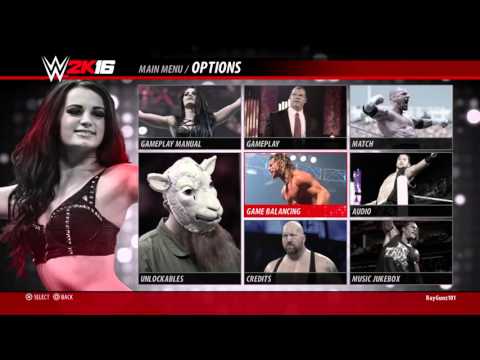 WWE 2K16 How to unlock Everything!!!!!!!