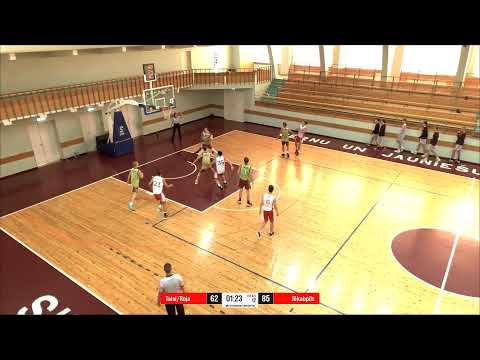 LJBL pārspēles U19 zēni: Talsu NSS/Roja - Jēkabpils sporta skola