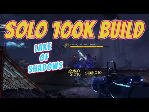 SOLO 100K Nightfall Hunter Build for Lake of Shadows | Destiny 2