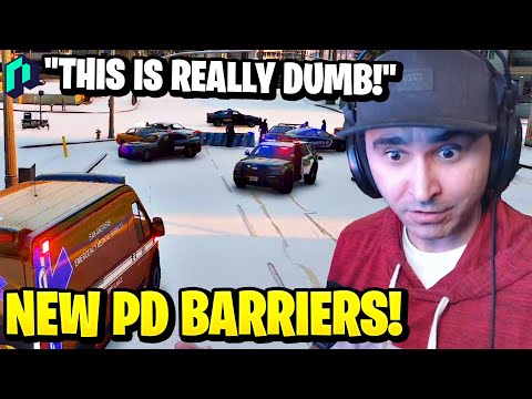 Summit1g Reacts to NEW PD Rules & Equipment after this happens! | GTA 5 NoPixel RP