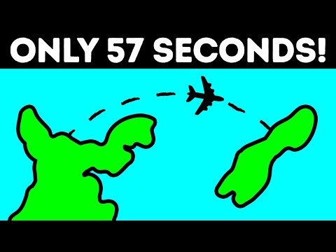 The Shortest 57-Second Passenger Flight in the World