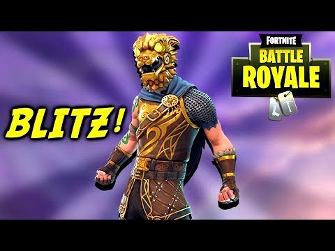 BLITZ NEW GAME MODE! (Fortnite Battle Royale) Battle Hound Character Gameplay!