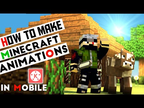 How To Make Minecraft Animations on Android in hindi || Kakashi Gaming