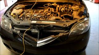How to Locate and Replace Coolant Temperature Sensor 2004-2009 Mazda  3 (2.3L)