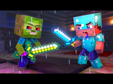 ZomBo - The minecraft life |  VERY SAD STORY 😥 | Deadly friendship | Minecraft animation