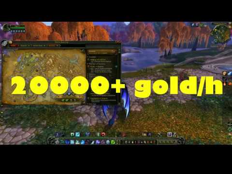WoW Legion Gold Farming | 20000 Gold per hour