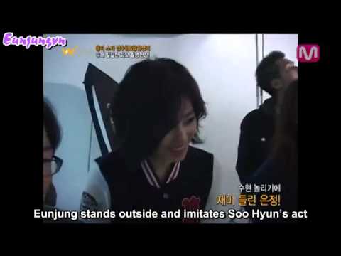 [Engsubs]120102 Eunjung-Sohyun Spris @ Mnet Wide New