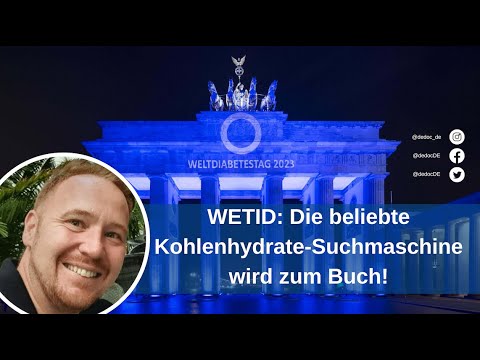 Vorschau für WETID: Die beliebte Kohlenhydrate-Suchmaschine wird zum Buch! – docday° 2023