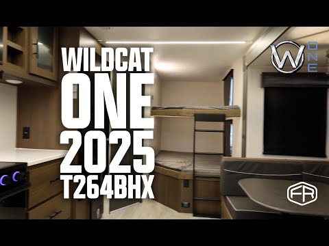 Thumbnail for Travel Trailer with Corner Bunks - 2025 Wildcat One T264BHX Video