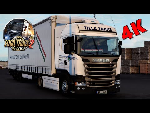 🚛 SCANIA R410 STREAMLINE TILLA TRANS - PROMODS 2.55 Debrecen to Timisoara.