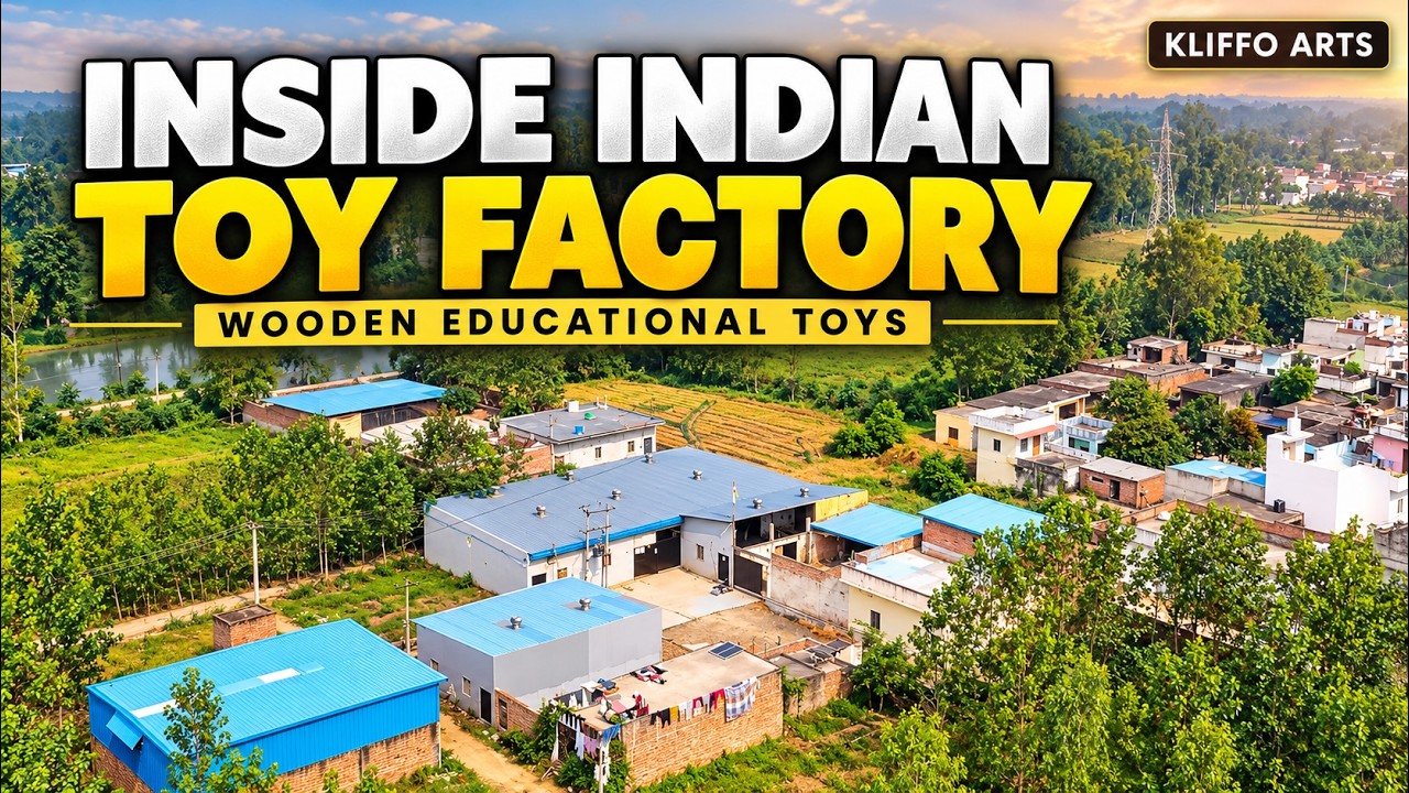Educational Toys Manufacturing in India | Toy Factory Tour | Kliffo Arts Trailer 2026
