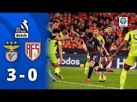 Rabona dream goal! Benfica wins convincingly | Benfica Lisbon - AVS Futebol SAD