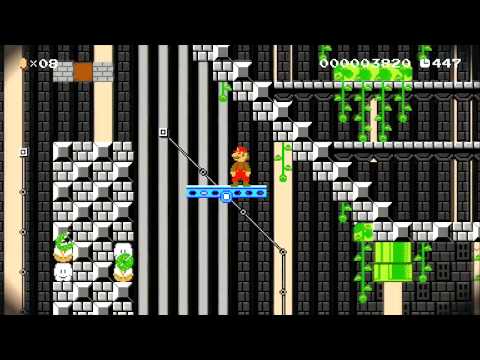 ◆Land of the fiery Piranhas◆ by joel - SUPER MARIO MAKER - NO COMMENTARY 1bb