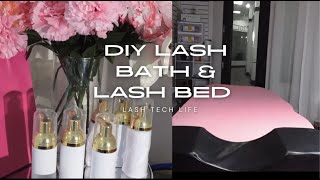 LASH TECH LIFE: DIY Lash Extension Bath/ Cleanser, & Lash Bed Revamp